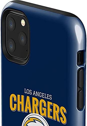 Skinit Impact Phone Case Compatible with iPhone 11 Pro Max - Officially Licensed NFL Los Angeles Chargers Helmet Design Blue