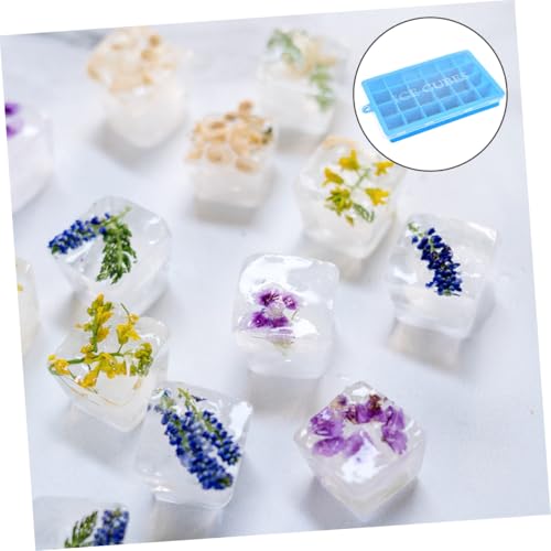 Molde para cubitos de hielo de silicona Zerodeko 3 piezas con tapa miniatura 7