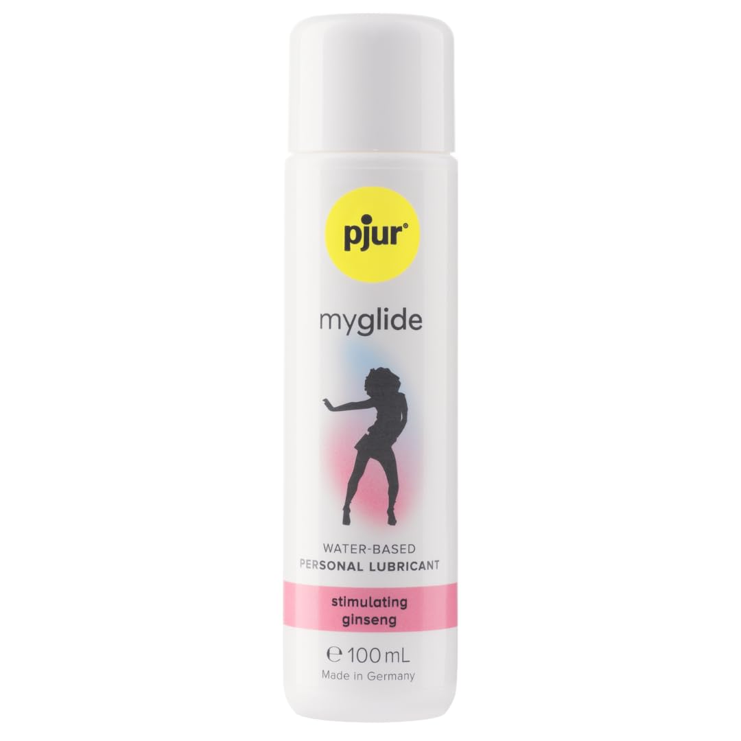 pjur myglide - Gleitgel auf Wasserbasis - mit Ginseng zur Stimulation für  die Frau