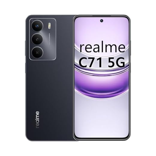 Celular Realme C71 Dual SIM 8GB RAM 256GB Com NFC Black