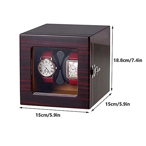 Caja de bobinadores de doble reloj para evitar paradas y desajustes de hora 2