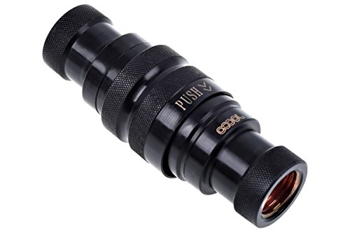 Alphacool 17282 schwarz Zubehör von Material Kühlung – Zubehör von Material Kühlung (64,6 mm, 2,39 cm, 108 g)