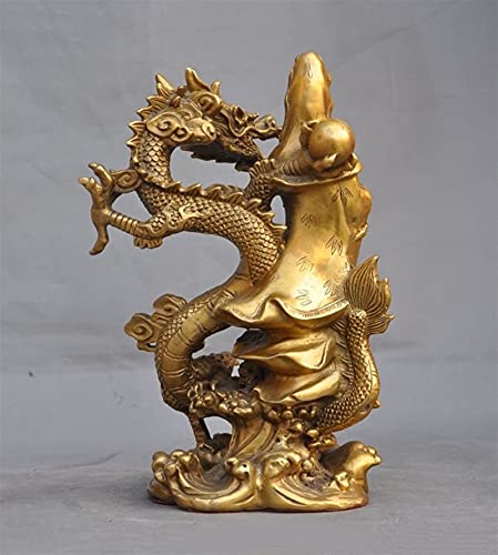 Statue GuanYin déesse bouddhisme en laiton pour harmoniser la maison