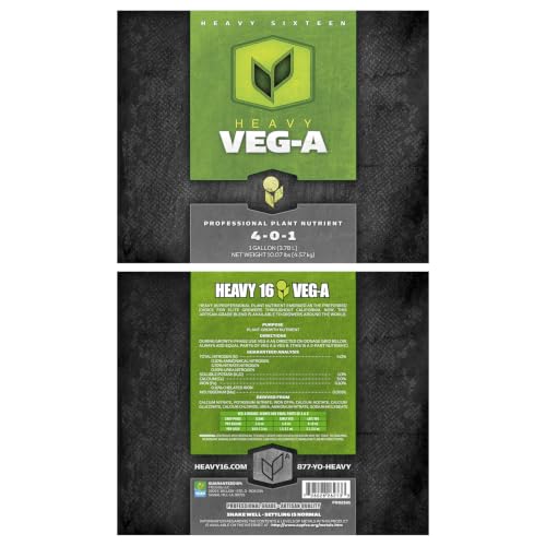 Heavy 16 Veg A Vegetative Nutrient, 1 L, Buffered Two-Part Base Formula by Heavy 16 - Used condition - Image 6