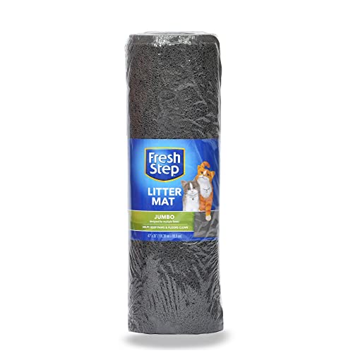 Fresh Step Jumbo Litter Mat 47 x 35 Litter Trapper Mat Cat Litter Mat