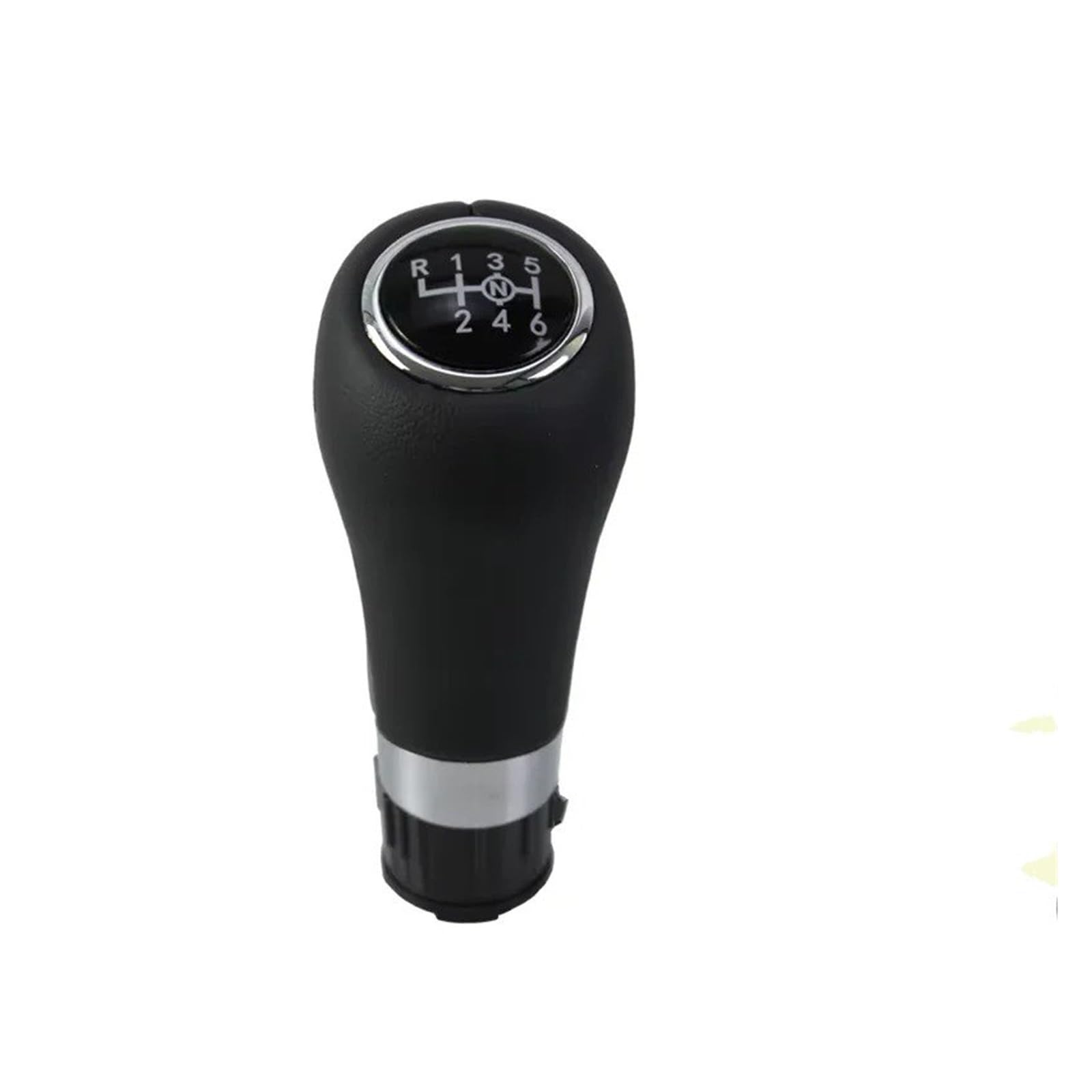 SAUANMNKTP Gearshift Knob for Benz GLK Class X204 2008-2015 6 Speed Manual Car Shift Gear Stick Knob(6 Speed-Upon 14.5mm)