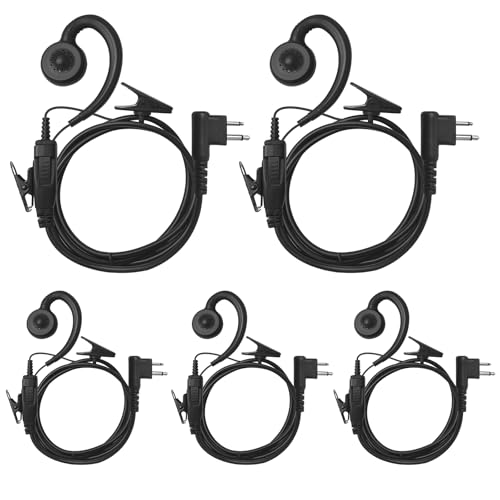 Oreillettes CLS1110 à double broche et micro PTT robuste pour talkie CP200D CP1413