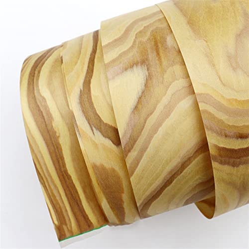 1 roll steen patroon fineer dunne handgemaakt Diy Massief hout decorativetechnology fineer (Wood Diameter : 30cm x 220cm… - Image 5