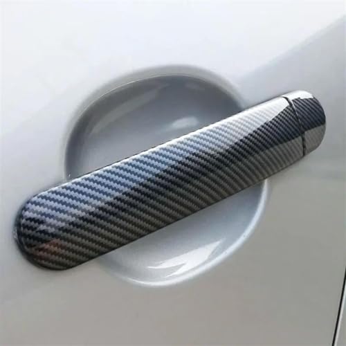 Cubierta de manija para Seat Leon MK1 1M (1999-2004), estilo superpuesto negro brillante 2