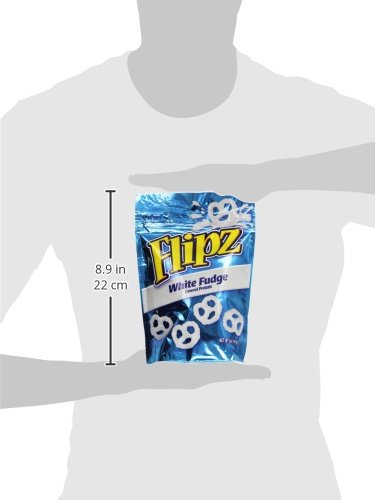 Demet's Flipz White Fudge Pretzels, 5 oz