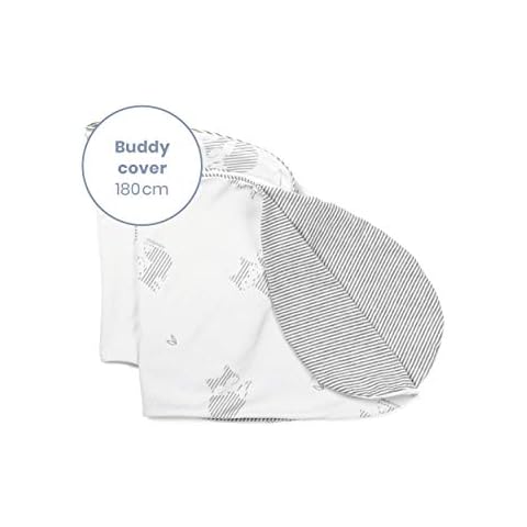 Doomoo Buddy Cover Nursing Pillow Cover 180 cm - Cover for Our Classic Among Nursing Pillow - Washable and Removable So You Can Use Your Multifunctional Pillow Daily Cover