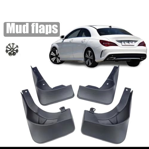 Bavettes Garde-Boue Benz CLA W117 Accessoires Auto Extérieurs 4Pcs
