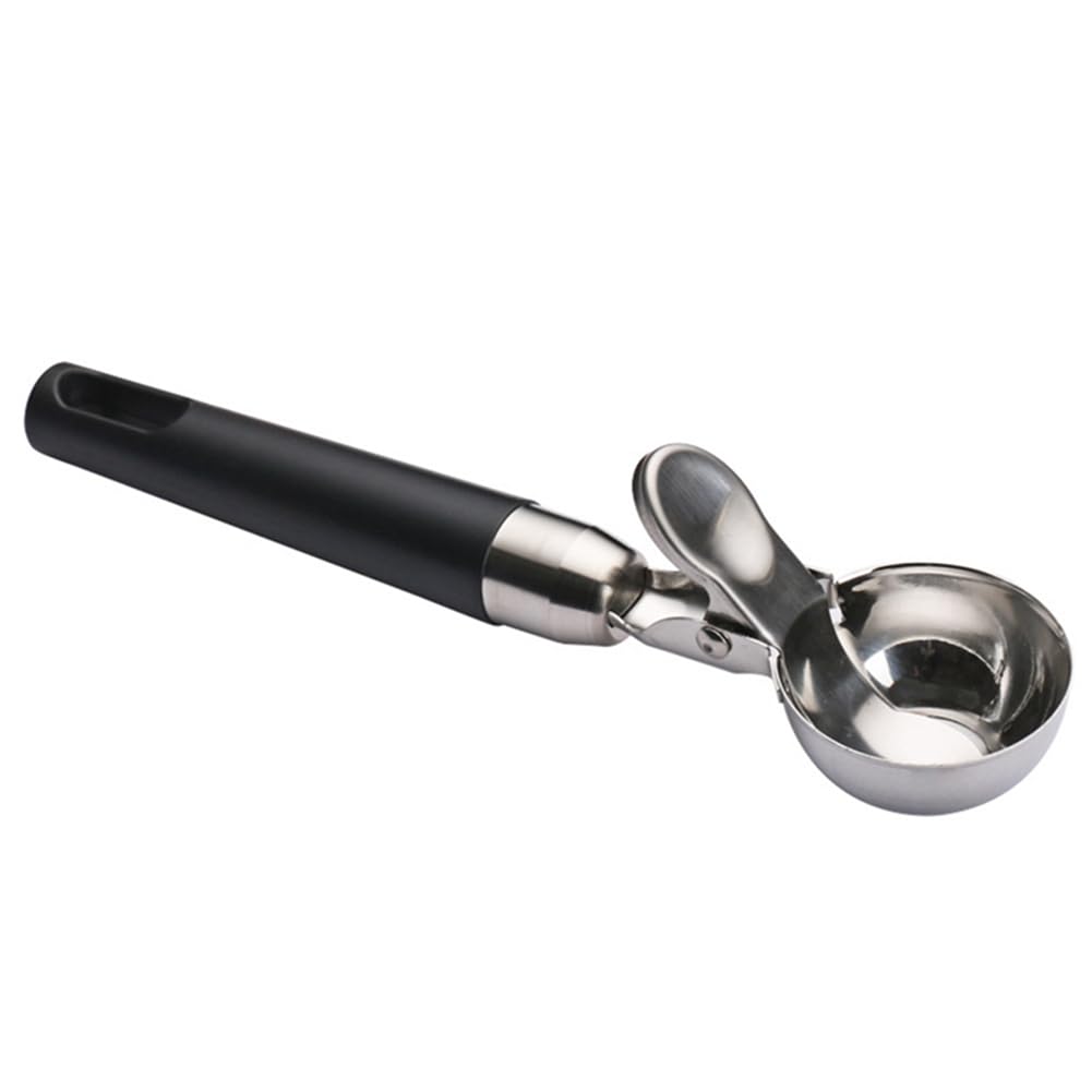 CTRLZS 1 Pieces Ice Cream-Scoop Ice Cream-Scooper with Trigger Release Metal Cookie Scoops Iceream Scoop Spoon