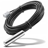 2009853 NTC Thermistor, Fit for Manitowoc SM50 SM050A SMS050A Undercounter Ice Machine, 10KΩ IP67 Waterproof Probe, Compatible with MAN2009853 hp2009853