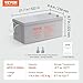 VEVOR Deep Cycle Battery, 12V 200 AH Rechargeable AGM Marine Battery, Designed for RV Solar Off-Grid Use, UPS Backup, Deep Cycle Marine Battery with a Self-Discharge Rate, 1400A Current