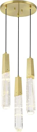 George Kovacs Lighting P1284-859-L Drifting Droplets - 18W 3 LED Pan Pendant-18 Inches Tall and 11.63 Inches Wide