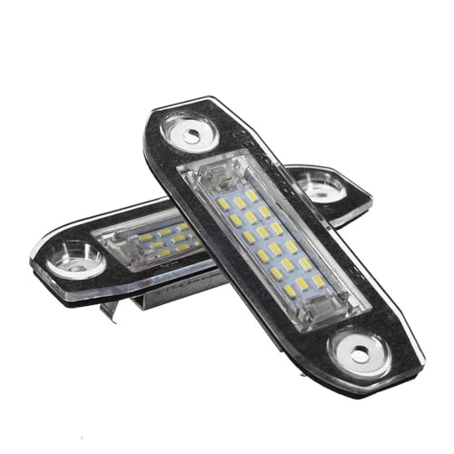 Luz Placa Matrícula LED para Volvo S60 S80 XC60 XC90 Pack de 2 Plafones Homologados