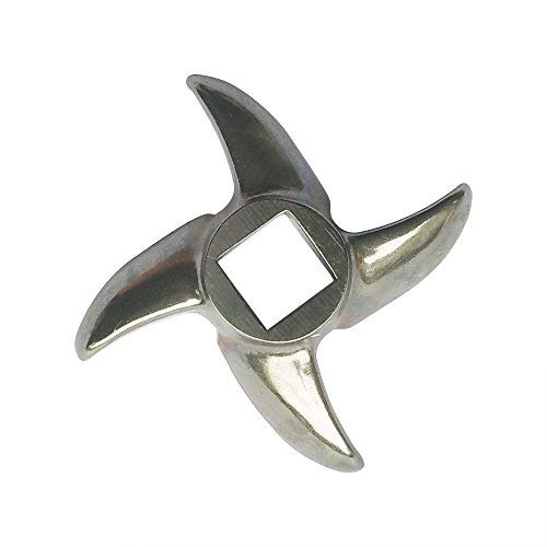 Yuauy Chef Meat Grinder Stainless Metal Steel Cutter Knife Blade for Electric or Manual Size #12