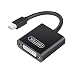 UNITEK Gold Plated Mini Display Port DP (Thunderbolt 2 Port Compatible) to DVI, Full HD Adapter Converter for Apple Macbook Air, iMac, Mac mini, Mac Pro, Google Chromebook, Microsoft Surface Pro
