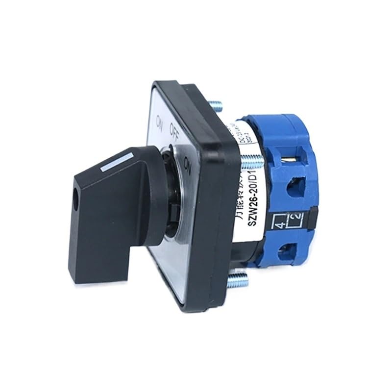 SZW26/LW26-20 20A 660V 64X64 48X48 mm Universal Rotary Cam Switch(D101.1 ON Off ON 48)