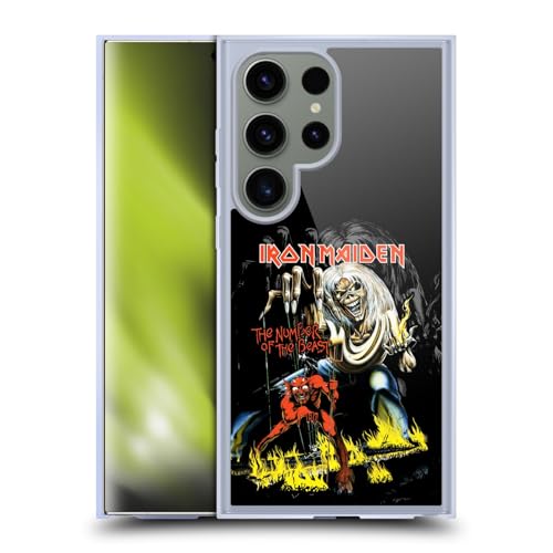 Coque Gel Iron Maiden NOTB pour Samsung Galaxy S24 Ultra Compatible MagSafe Protection Militaire