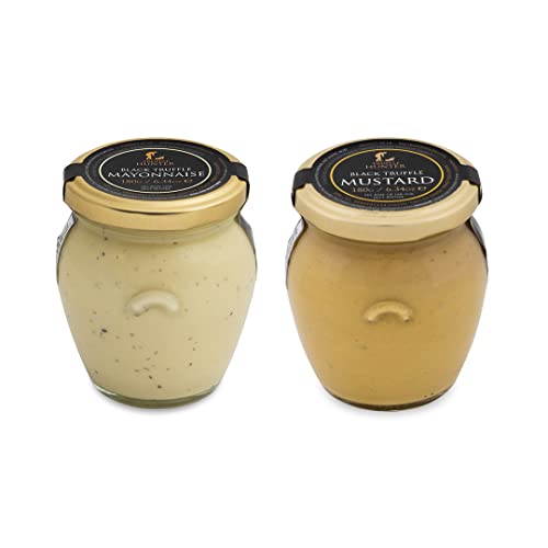 Trufflehunter - Black Truffle Mustard & Mayonnaise - Gourmet Condiments - Bundle #TOP14