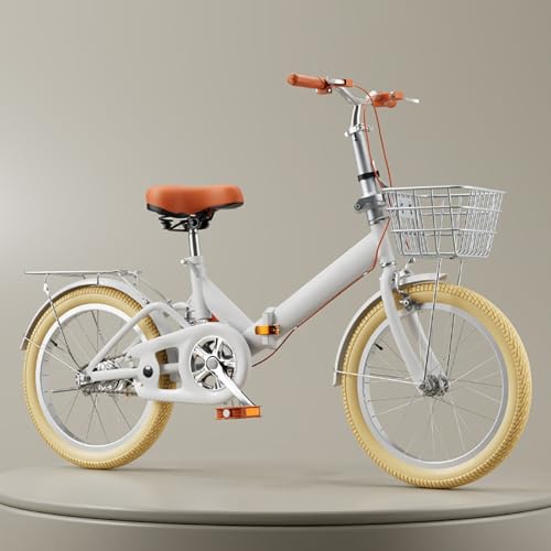 Bicicleta Plegable De 22 Pulgadas, Bicicletas Plegables Para Adultos, Bicicleta Plegable Con Marco De Acero Al Carbono, Bicicleta Portátil Liviana De Altura Ajustable D,22 inches
