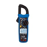 Alicate Amperimetro Digital CATIII 600V Funcao NCV Minipa ET-3155