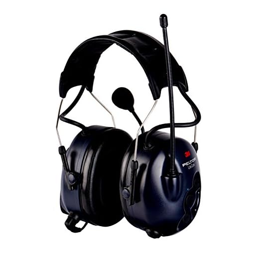 3M PELTOR MT53H7A4400-EU LCA 7000108540 hörselskyddsradio Peltor LiteCom röstmikrofon närliggande kommunikation 32 dB, mörkblå