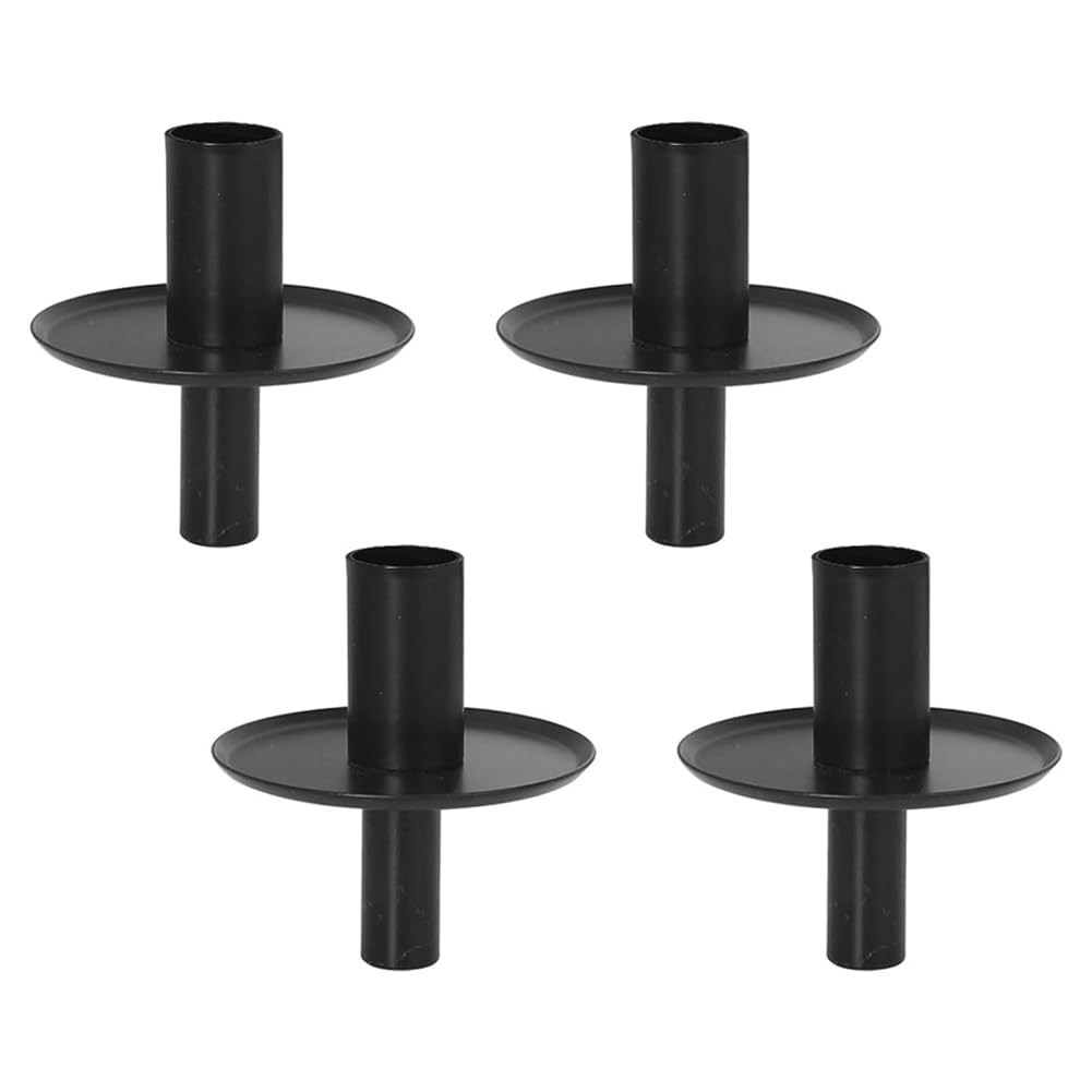CTRLZS Elegant table centerpiece wine bottle caps taper candle holders wine bottle inserts iron candle holders romantic home
