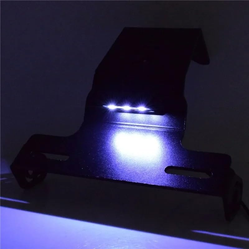 Support plaque d'immatriculation moto YZF R1 finition premium LED - 3