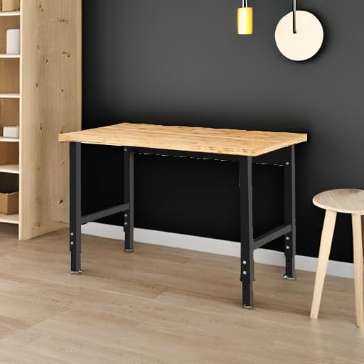 Heavy Duty Steel Workbench Adjustable
