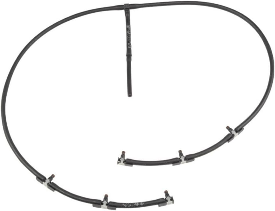 Injector Return Fuel Line for Ram 1500 3.0L EcoDiesel – Compatible Replacement for OEM 68229388AA – Diesel Leak Off Hose Assembly 2013–2019