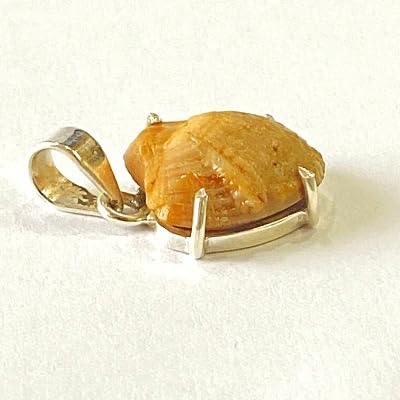 Image of Natural Certified Gold Machh Mani Pendant stone Pendant