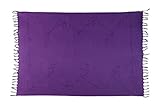 saunatuch herren vossen Dezentes Design: Der Sarong hat einen intensiven Farbton, hat eine quadratische Form und ist an zwei Seiten mit Fransen verziert. Das Tuch hat Maße von Ca 170cm x 110cm inklusive Fransen und passt somit fasst jeden.