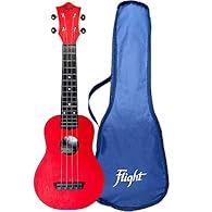 The Flight travel ukulele is truly an innovative product — never has a ukulele with such outstanding sound qualities been so affordable The rounded plastic back Combined with Aquila night strings produce loud tones and clear projection The neck and B...