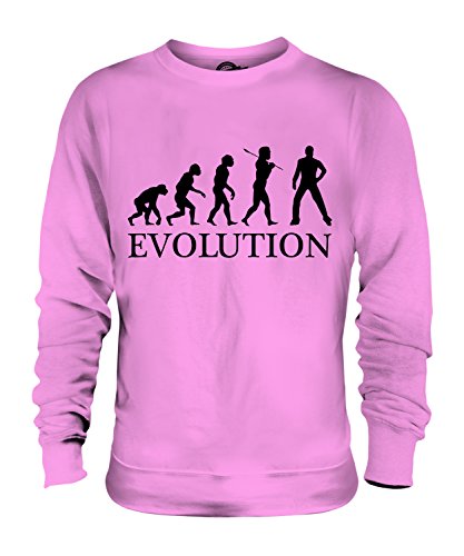 Sweat-shirt Candymix original imprimé Disco Évolution pull col rond unisexe