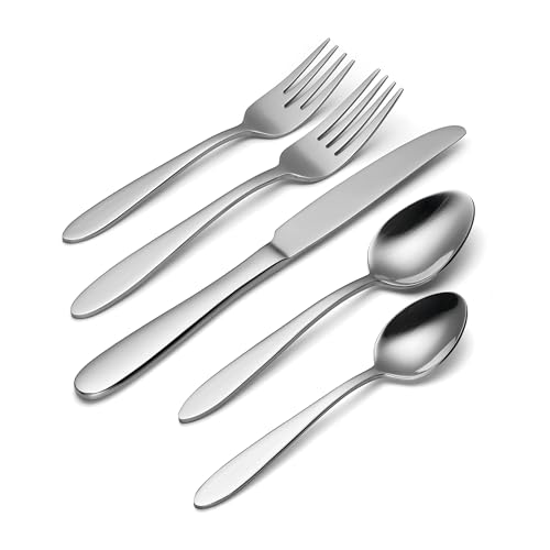 Oneida B336045A Mooncrest 45-Piece Flatware Set, Service for 8,Silver,45 Piece - Image 6