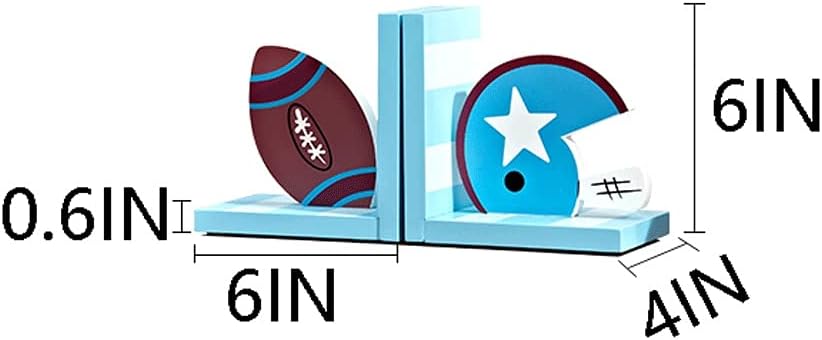 BookendsPersonalized Book Ends Cute Book End Wooden Book Stopper Send Children Home Bedroom Storage Furnishings Practical Gifts (Color : A)