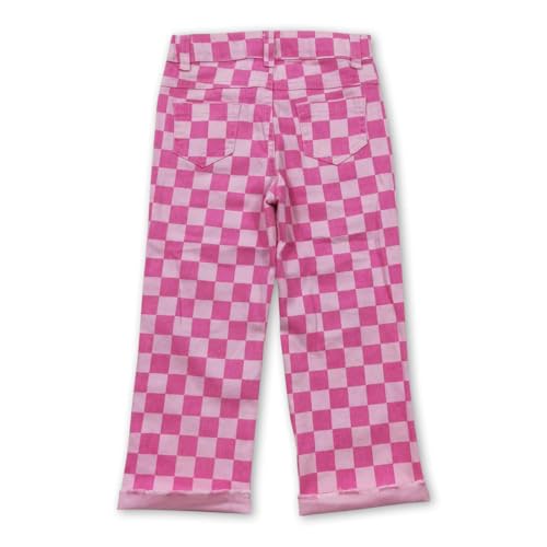 Baby Girl Straight Hole Jeans2