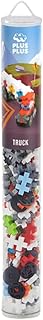 Plus-Plus 9604287 Ingenious Construction Toy, Truck, Creative Building Blocks Tube, 100 Pieces