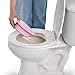 Bright Starts Disney Junior Princess My Size Potty Training Toilet, Toddler Potty Chair with Flushing & Cheering Sounds, Removable Seat with Splash Guard & Handles, Ages 18+ Months, Up to 50 lbs