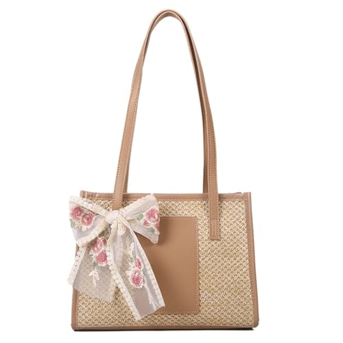 Large Beach Bags for Women Travel Straw Purses Cute Beach Tote Straw Tote Vacation Handbags Shoulder Bag Hobo Bags