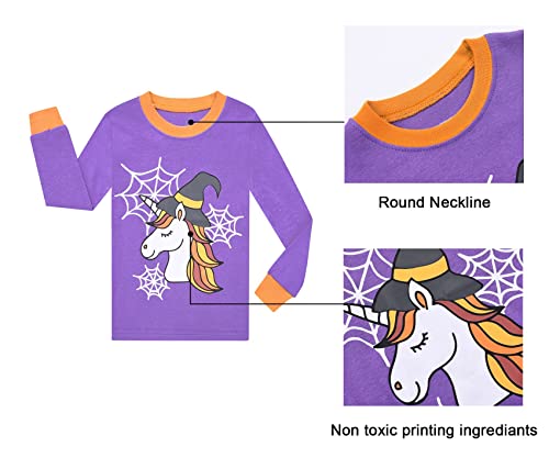 Benaive Boys Halloween Pajamas Kids Christmas Pajamas Novelty Holiday PJs 100% Cotton Sleepwear Size 2T-12 Years4