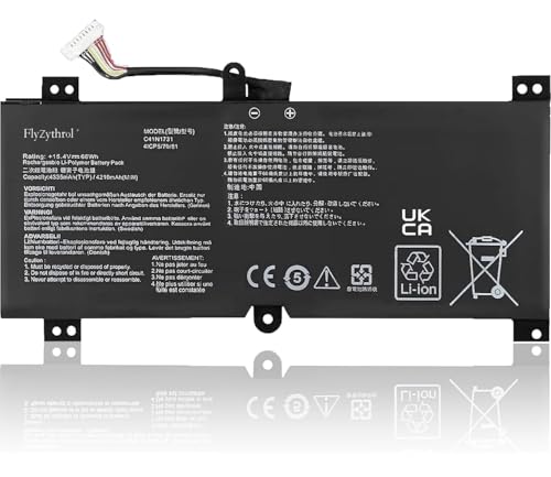 Compatibile con modelli di batteria per laptop: Compatibile con ASUS ROG Strix GL504 GL504GW GL504GS GL504GM GL504GV Edition，ASUA ROG Strix HERO II G515 G515GV G515GW G715GV G715GW Serie，ASUS ROG Strix Scar II GL504 Edition，Hero II GL504GM Edition，ASUS ROG Strix Scar II GL504GS Edition GL504GV GL504GW Edition，ASUA ROG Strix HERO II G515GV Serie，ASUA ROG Strix Scar II G515GW Series，ASUA ROG Scar2-G715GV Serie，ASUA ROG Strix Scar II G715GV Serie，ASUA ROG Strix Scar II G715GW Serie，ASUS ROG 2s plus S7CW Edition