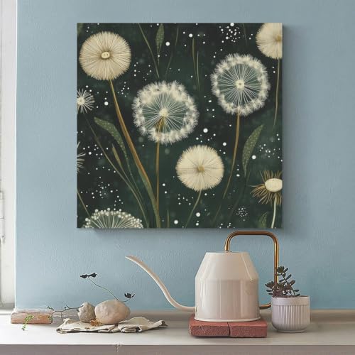 Impression botanique pissenlit pour habiller un mur vide - 5