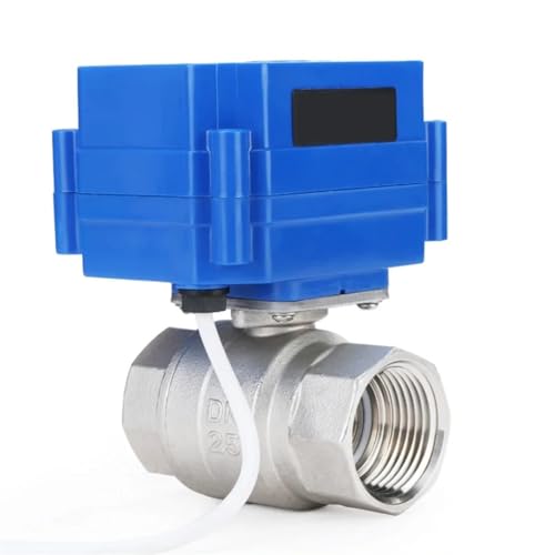 Vanne motorisée inox 220V normalement fermé robinet bille électrique - 6