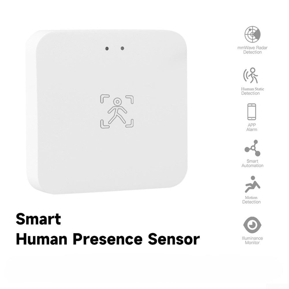 Sensor de Movimiento Inteligente para Seguridad en el hogar, Sensor de Presencia Humana, diseño de bajo Consumo y Respetuoso con el Medio Ambiente (versión WiFi)