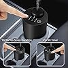 SHXMZS Waterless Essential Oil Diffuser for Home,Car,Room,Office,Battery Operated, scent diffuser, Aluminium Alloy, Black #4