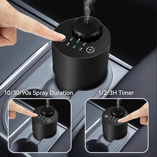 Shxmzs E20 Waterless Essential Oil Diffuser Battery Operated Cordless Aromatherapy Diffuser thumb #5